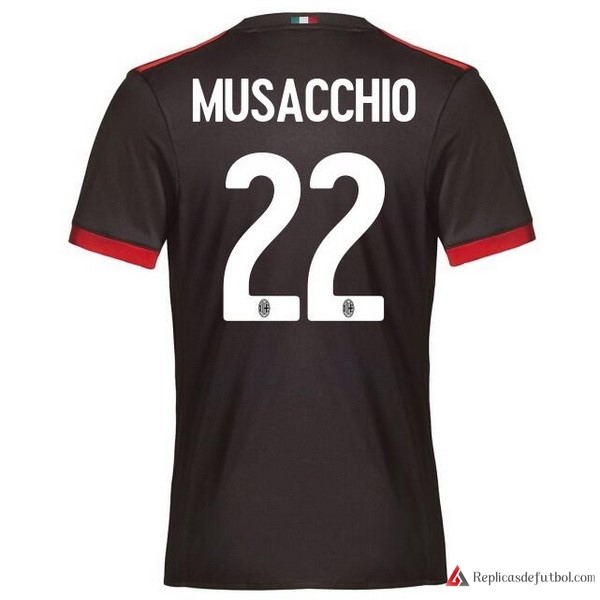 Camiseta Milan Tercera equipación Musacchio 2017-2018